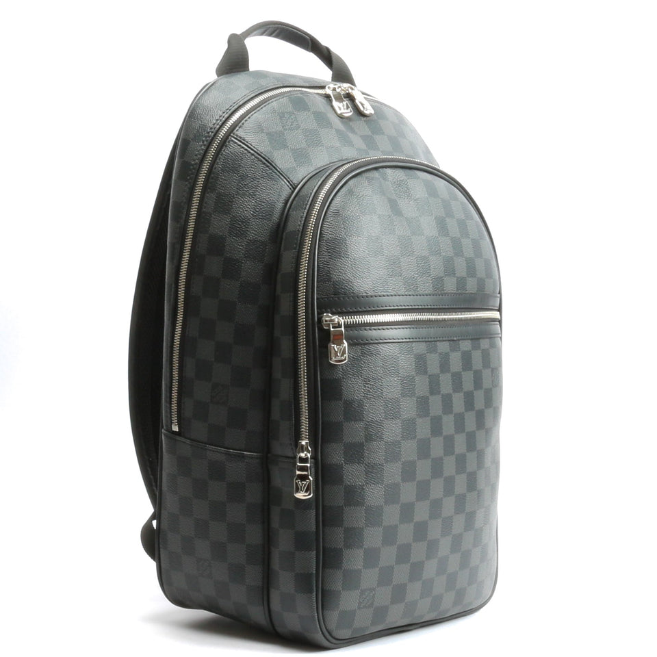 LOUIS VUITTON Michael Nv2 Backpack Damier Graphite