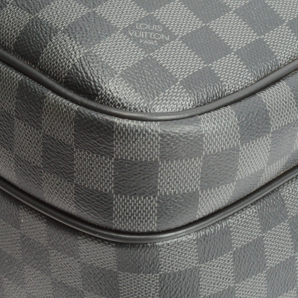 LOUIS VUITTON Michael Nv2 Backpack Damier Graphite