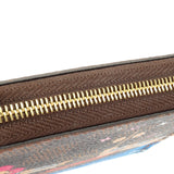 LOUIS VUITTON Vivienne Zippy Coin Purse Damier Ebene