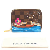 LOUIS VUITTON Vivienne Zippy Coin Purse Damier Ebene