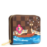 LOUIS VUITTON Vivienne Zippy Coin Purse Damier Ebene