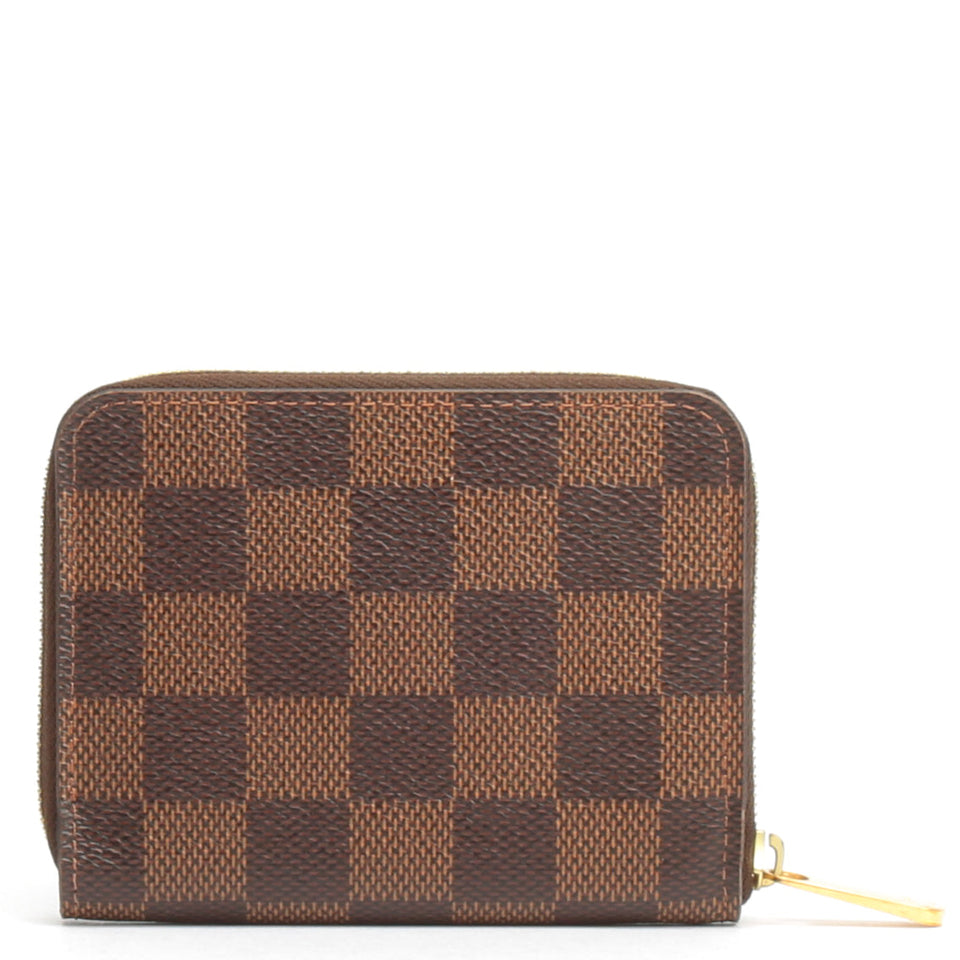 LOUIS VUITTON Vivienne Zippy Coin Purse Damier Ebene