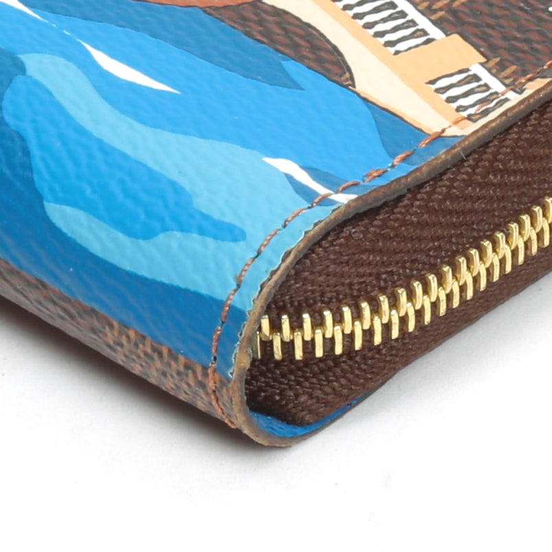 LOUIS VUITTON Vivienne Zippy Coin Purse Damier Ebene