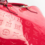 LOUIS VUITTON Monogram Vernis Alma MM Red