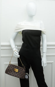 Louis Vuitton Ebene Eva Clutch