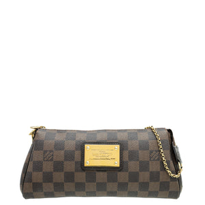 Louis Vuitton Ebene Eva Clutch