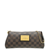 Louis Vuitton Ebene Eva Clutch