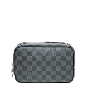 Louis Vuitton Ebene Graphite Toiletry PM Bag