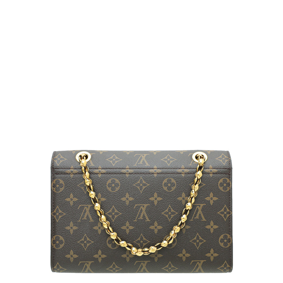 Louis Vuitton Monogram Black Victoire Bag