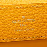 Louis Vuitton Jaune D'or Python Capucine Mini Bag