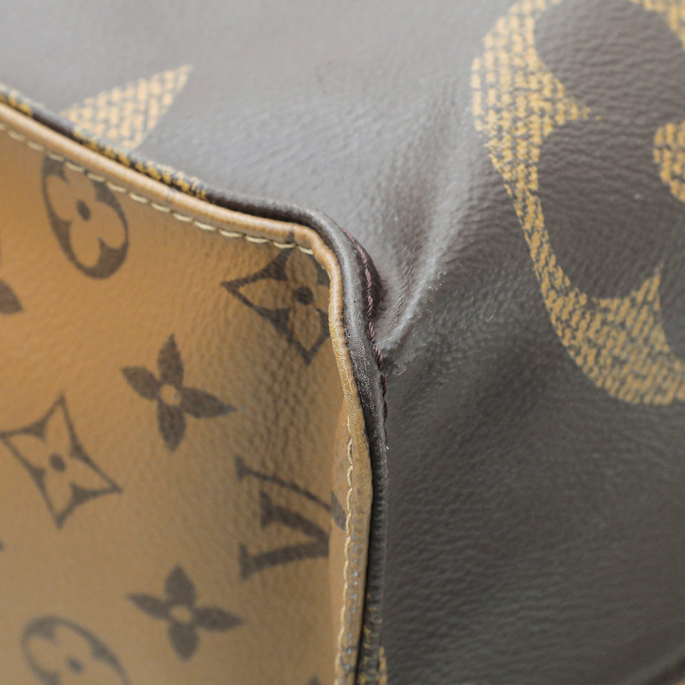Louis Vuitton Monogram Reverse Onthego GM Bag
