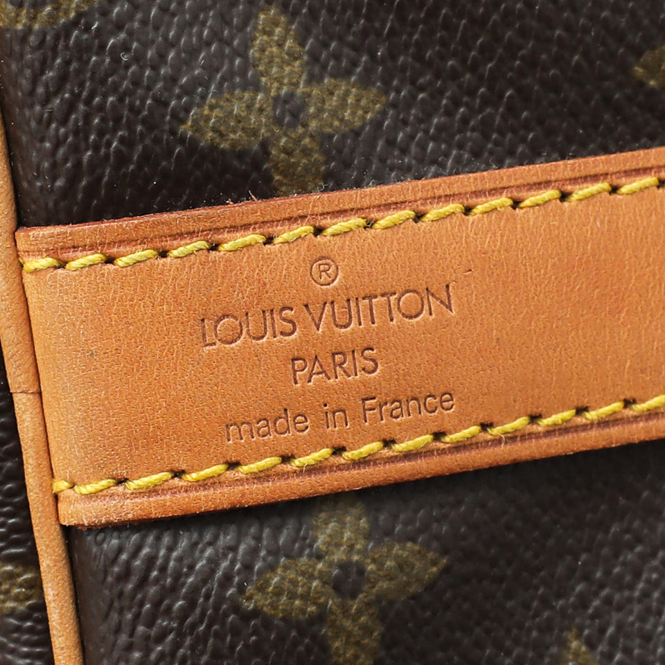 Louis Vuitton Monogram Keepall 60 Bandouliere Bag