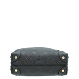 Louis Vuitton Noir Monogram Empreinte Petite Malle Souple Bag