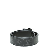 Louis Vuitton Graphite LV Initiales Reversible 40m Belt