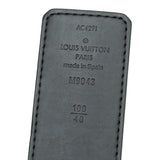 Louis Vuitton Graphite LV Initiales Reversible 40m Belt