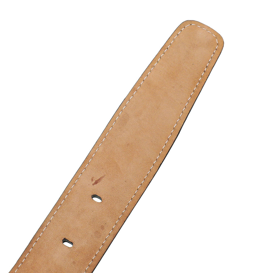 Louis Vuitton Ebene Buckle Belt 40