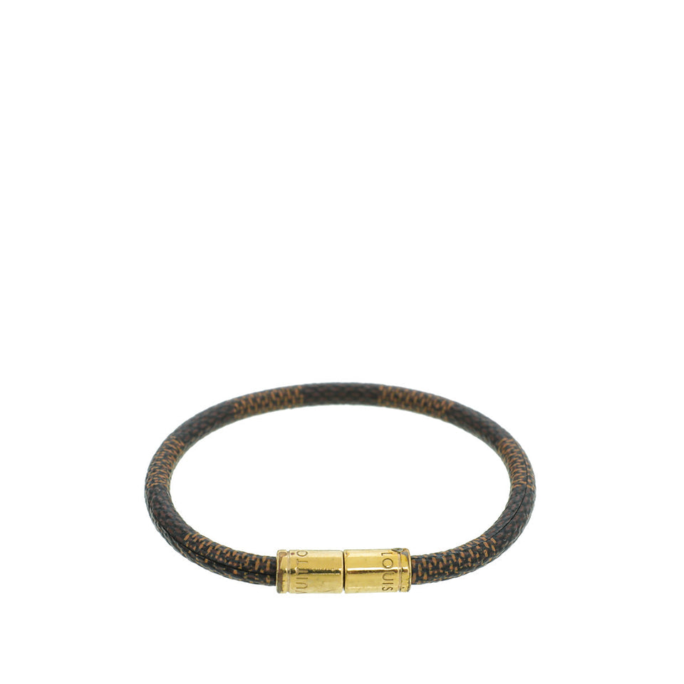 Louis Vuitton Ebene Keep It Bracelet 19