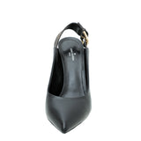 Louis Vuitton Monogram Black Matchmake Slingback Pump 39