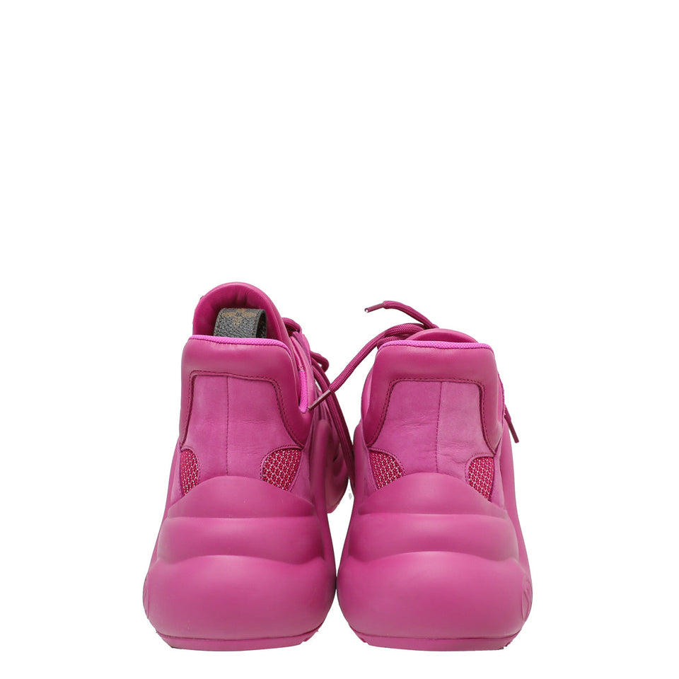 Louis Vuitton Fuchsia Archlight Sneakers 38