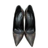 Louis Vuitton Monogram Black Cherie Pump 40