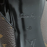 Louis Vuitton Monogram Black Cherie Pump 40