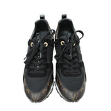 Louis Vuitton Monogram Black Run Away Sneaker
