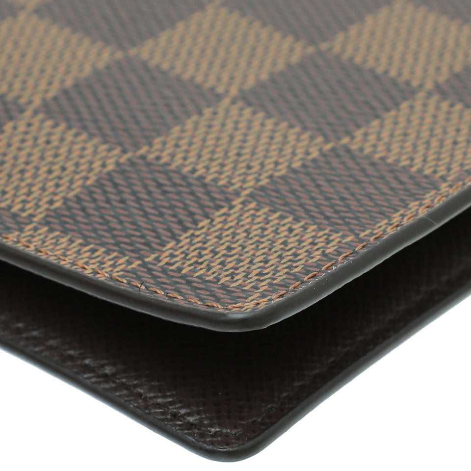 Louis Vuitton Ebene Pocket Agenda Cover