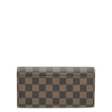 Louis Vuitton Ebene Sarah Wallet w/A.S Initials