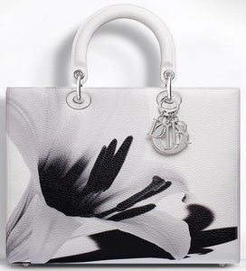 Dior Lady Dior Large Floral Bag