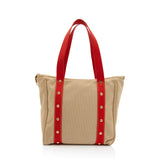 Louis Vuitton Canvas Antigua Cabas MM Tote (SHF-zkEfXc)