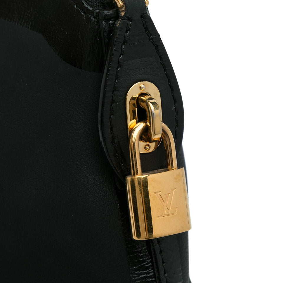 Louis Vuitton Cuir Obsession Lockit East-West (SHG-fwet4L)