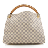 Louis Vuitton Damier Azur Artsy MM Shoulder Bag (SHF-22677)