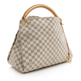 Louis Vuitton Damier Azur Artsy MM Shoulder Bag (SHF-22677)