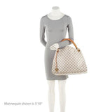 Louis Vuitton Damier Azur Artsy MM Shoulder Bag (SHF-e4MqKD)