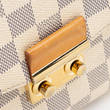 Louis Vuitton Damier Azur Croisette Shoulder Bag (SHF-23451)