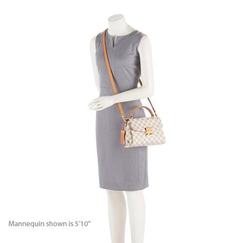 Louis Vuitton Damier Azur Croisette Shoulder Bag (SHF-23451)