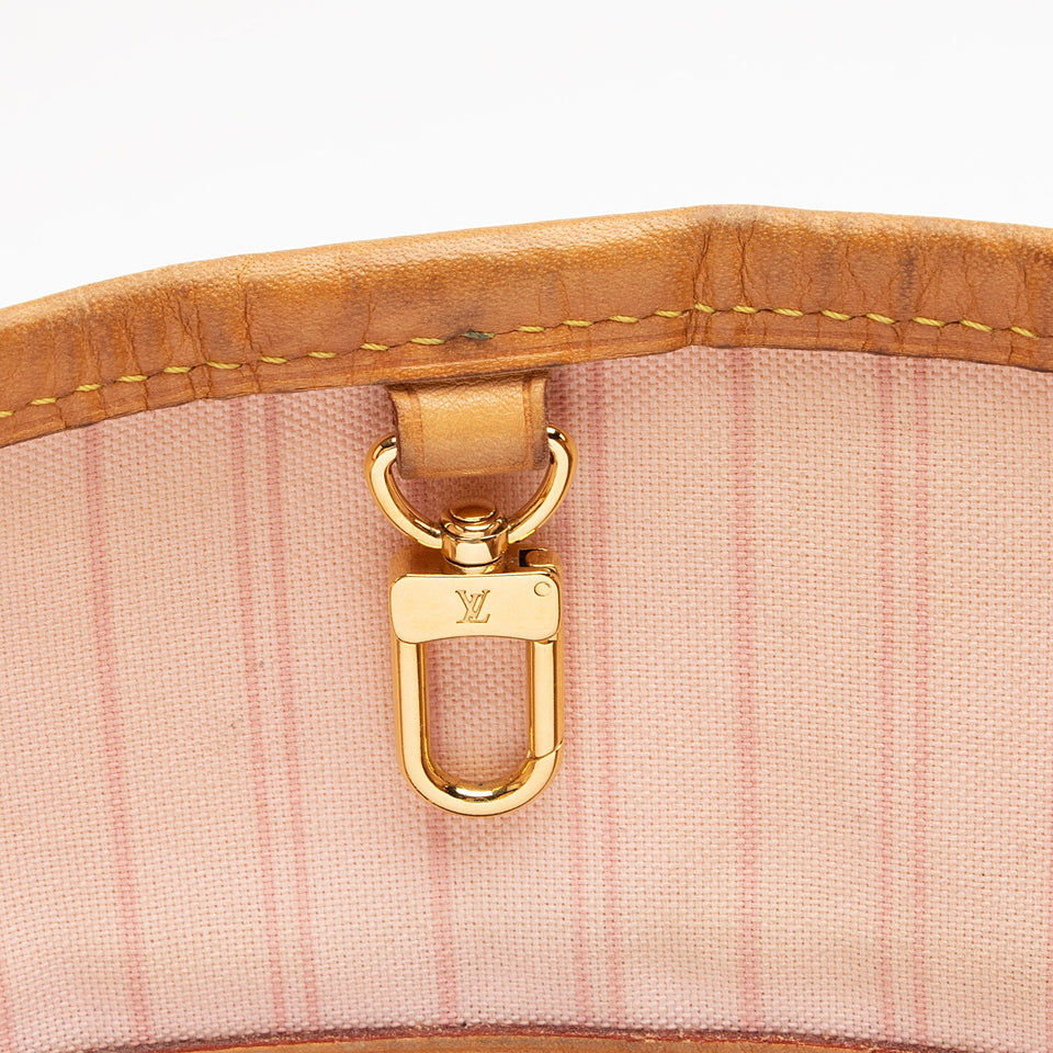 Louis Vuitton Damier Azur Delightful MM Shoulder Bag (SHF-23031)