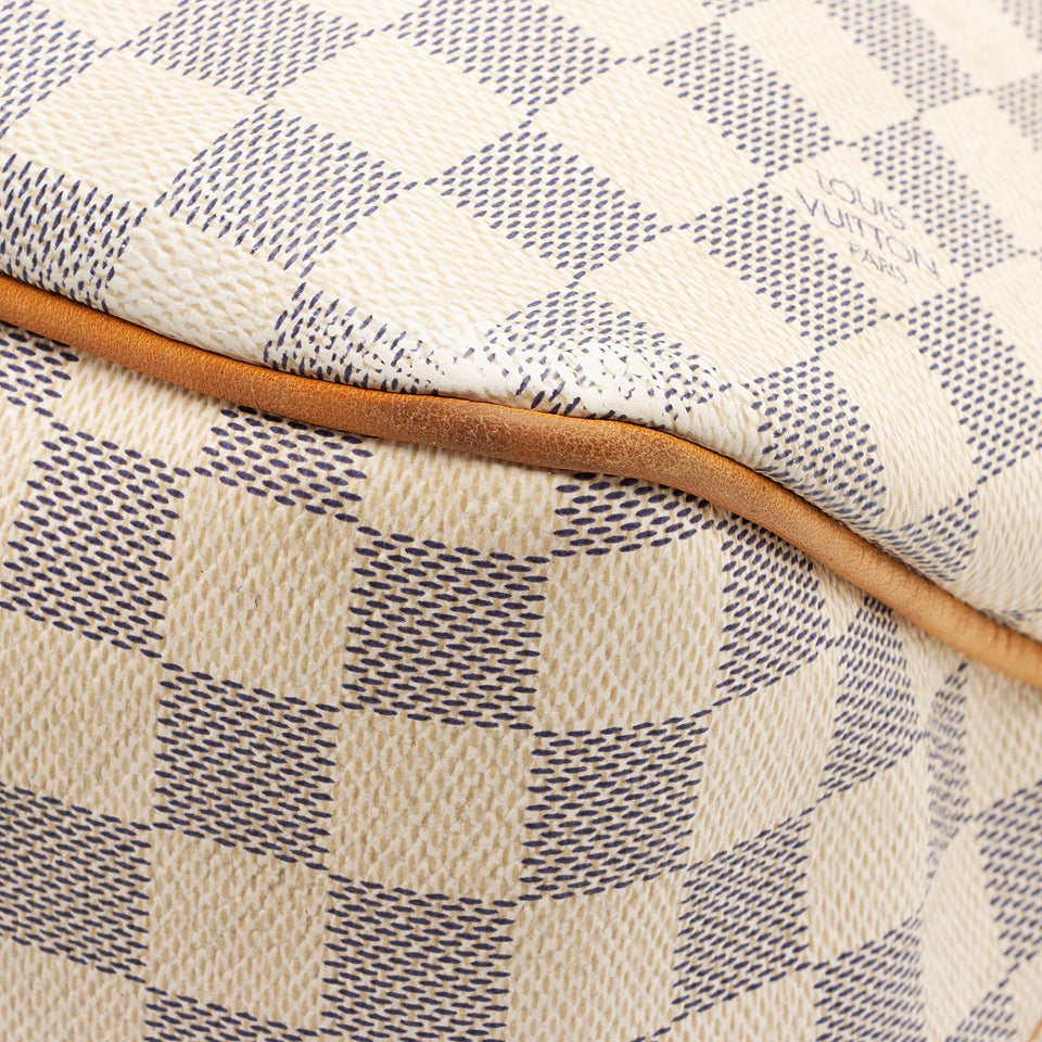 Louis Vuitton Damier Azur Delightful MM Shoulder Bag (SHF-23031)