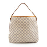 Louis Vuitton Damier Azur Delightful MM Shoulder Bag (SHF-23031)