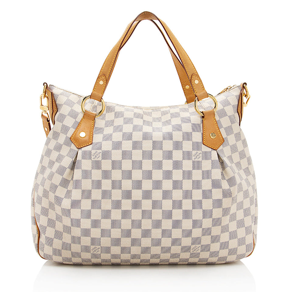 Louis Vuitton Damier Azur Evora MM Tote (SHF-19034)