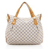 Louis Vuitton Damier Azur Evora MM Tote (SHF-19034)