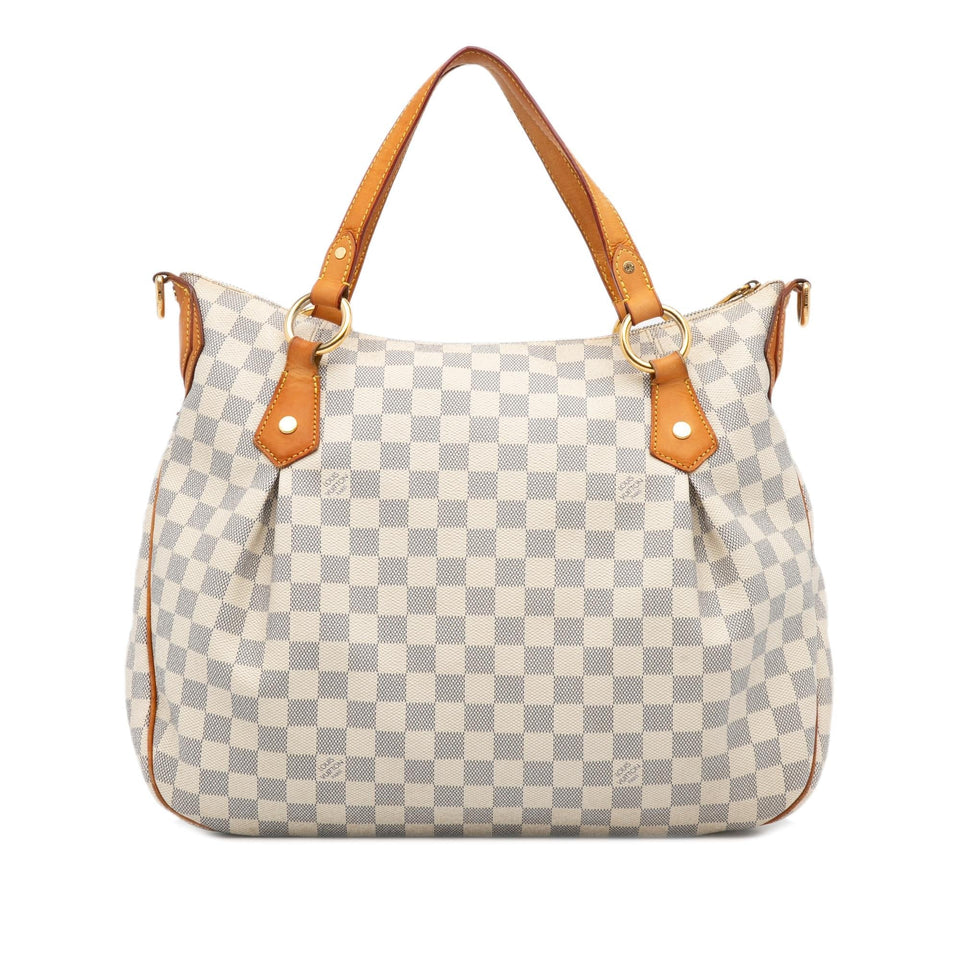 Louis Vuitton Damier Azur Evora MM (SHG-xIep92)