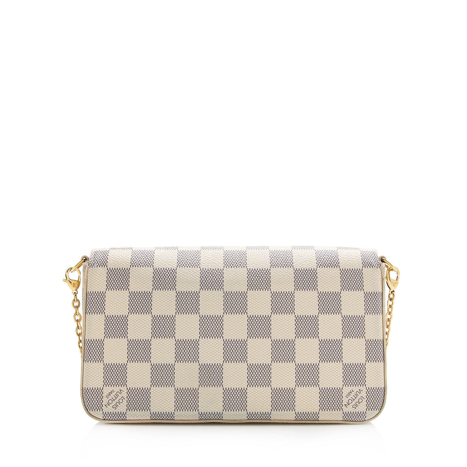 Louis Vuitton Damier Azur Felicie Pochette (SHF-22804)