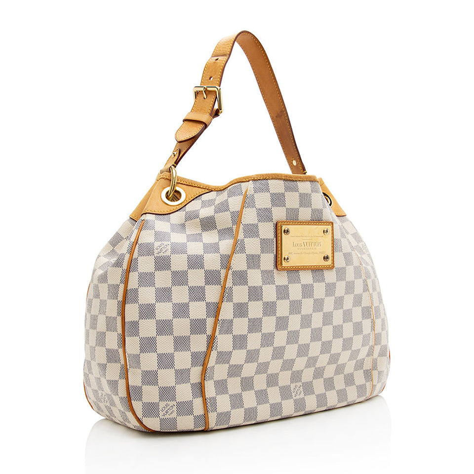 Louis Vuitton Damier Azur Galliera PM Shoulder Bag (SHF-21383)