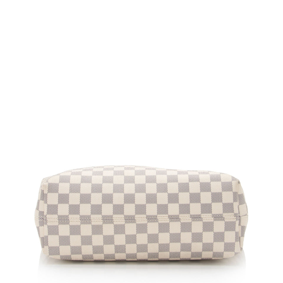 Louis Vuitton Damier Azur Graceful PM Hobo (SHF-4ndFPX)