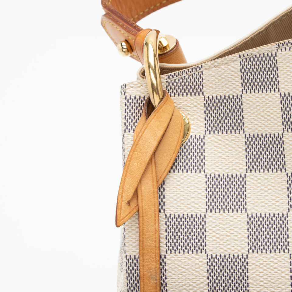 Louis Vuitton Damier Azur Graceful PM Hobo (SHF-4ndFPX)