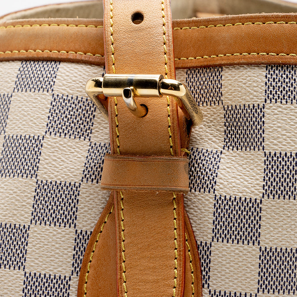 Louis Vuitton Damier Azur Hampstead MM Tote (SHF-21018)