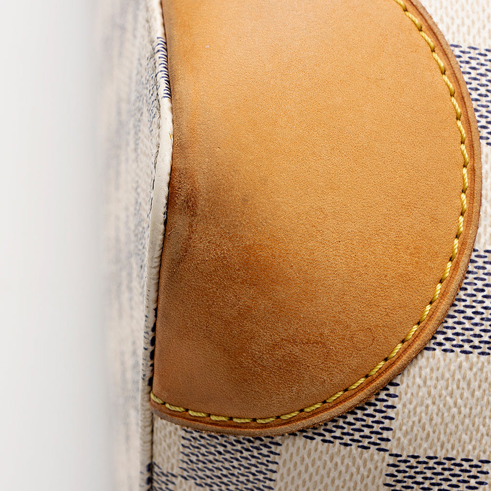Louis Vuitton Damier Azur Hampstead MM Tote (SHF-21018)
