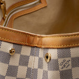 Louis Vuitton Damier Azur Hampstead MM Tote (SHF-21018)