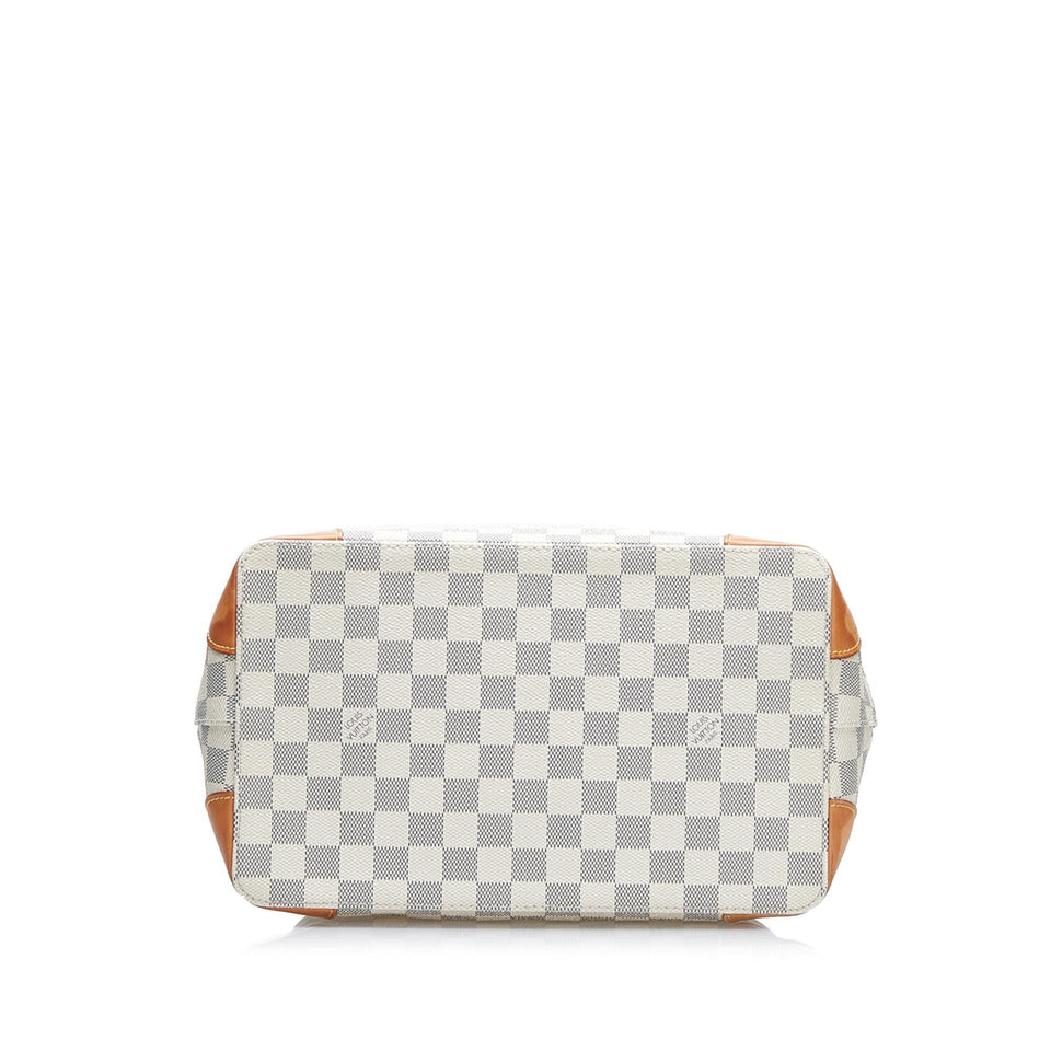 Louis Vuitton Damier Azur Hampstead PM (SHG-1sdDw7)